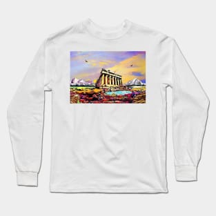 Acropolis of Athens Long Sleeve T-Shirt